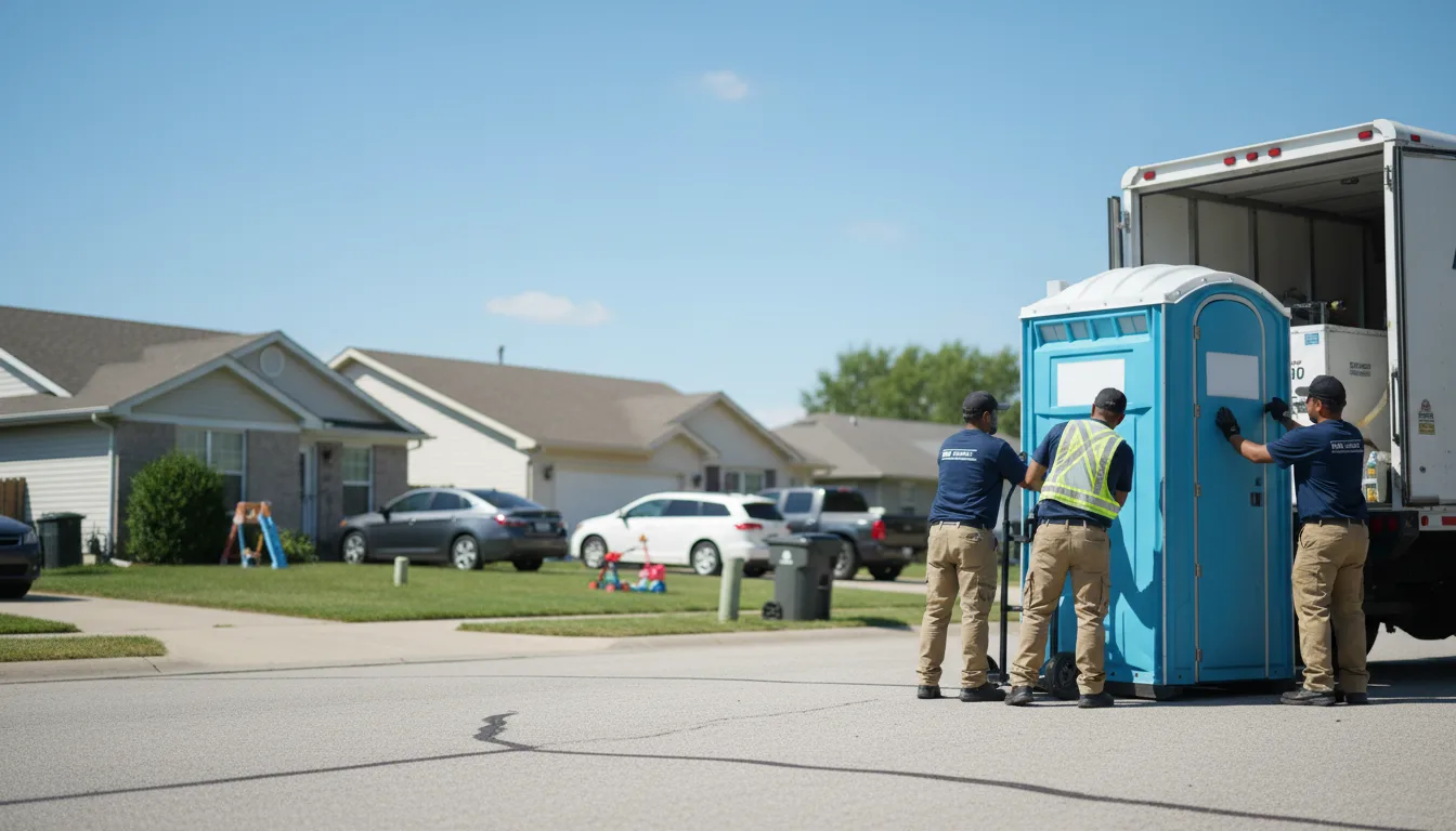 Standard Porta Potty Rentals in Pittsburg, KS near me